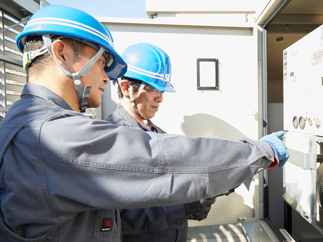 お電話でご連絡後に、現場調査にお伺いします